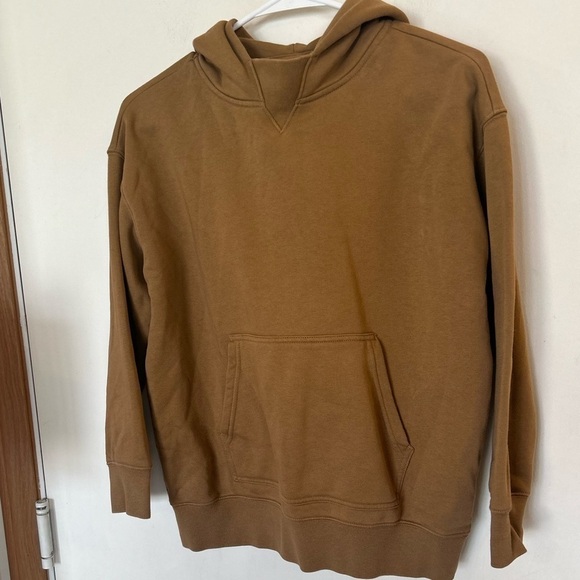 GAP Teen size 10 camel Brown Hoodie - Picture 1 of 6